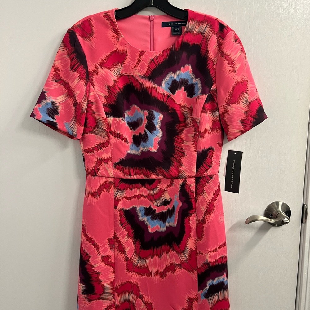 Pink mini French Connection dress